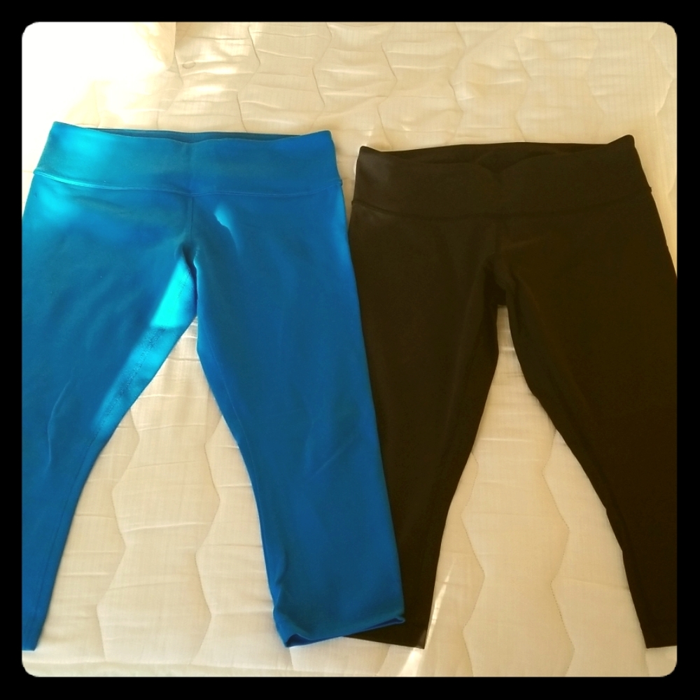 Lululemon Wonder Under Crop 2 pack!